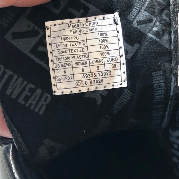 T.U.K Black Creeper Shoes with 3 buckle newer conditions unisex men’s 6/8womens - Picture 3 of 13